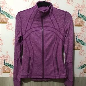 Lululemon zip up athletic jacket size 6